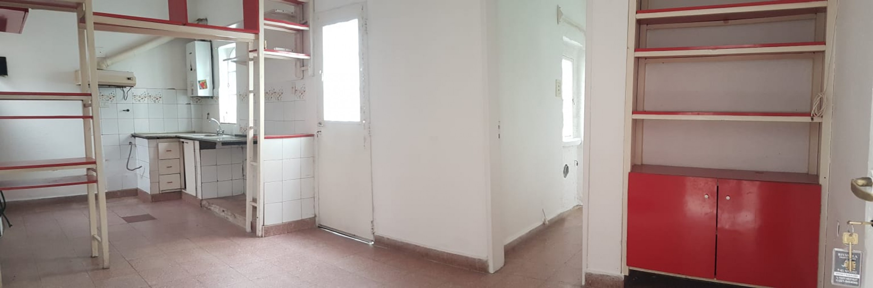 116 y 34 - ph DOS domitorios - patio - ALQUILER