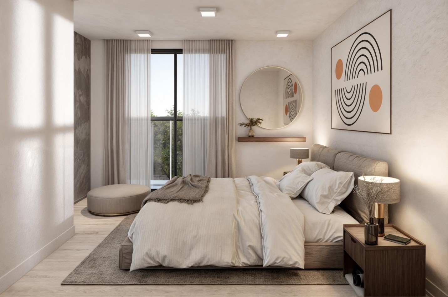 41 E/ 17 Y 18 . 1 DORMITORIOS SEMI PISO-  BARRIO NORTE 