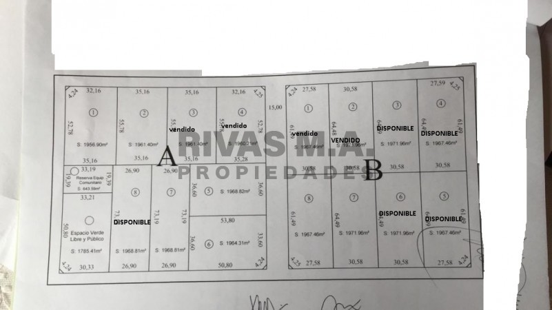 615 y 29 - LOTE EN CONDOMINIO - EN ARANA 