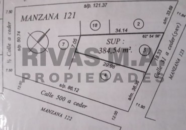  31 Y 500 - LOTE BALDIO - EN GONNET - ZONA EN CRECIMIENTO
